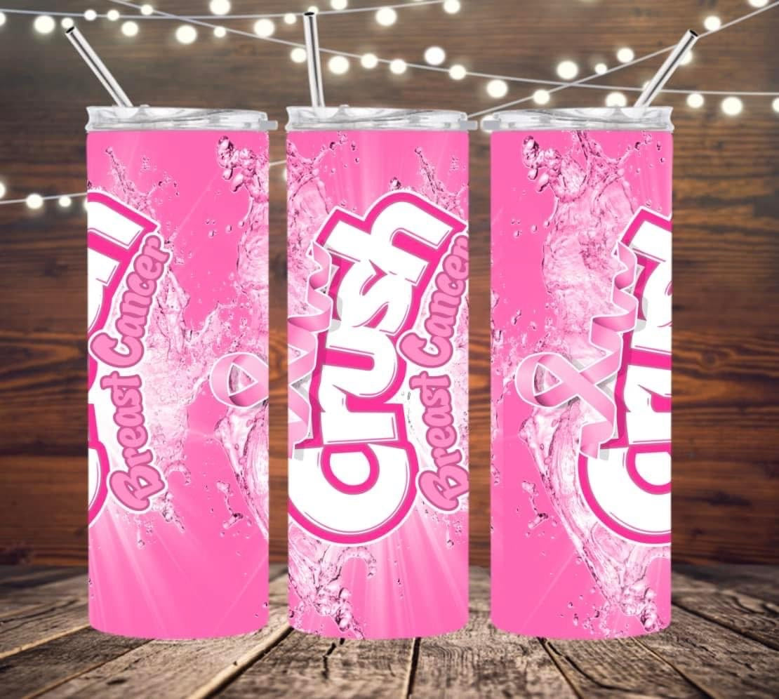 Crush breast Cancer Tumbler