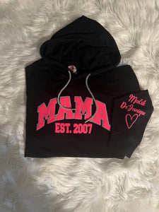 Personalized “Mama” Sweatshirt with kids names