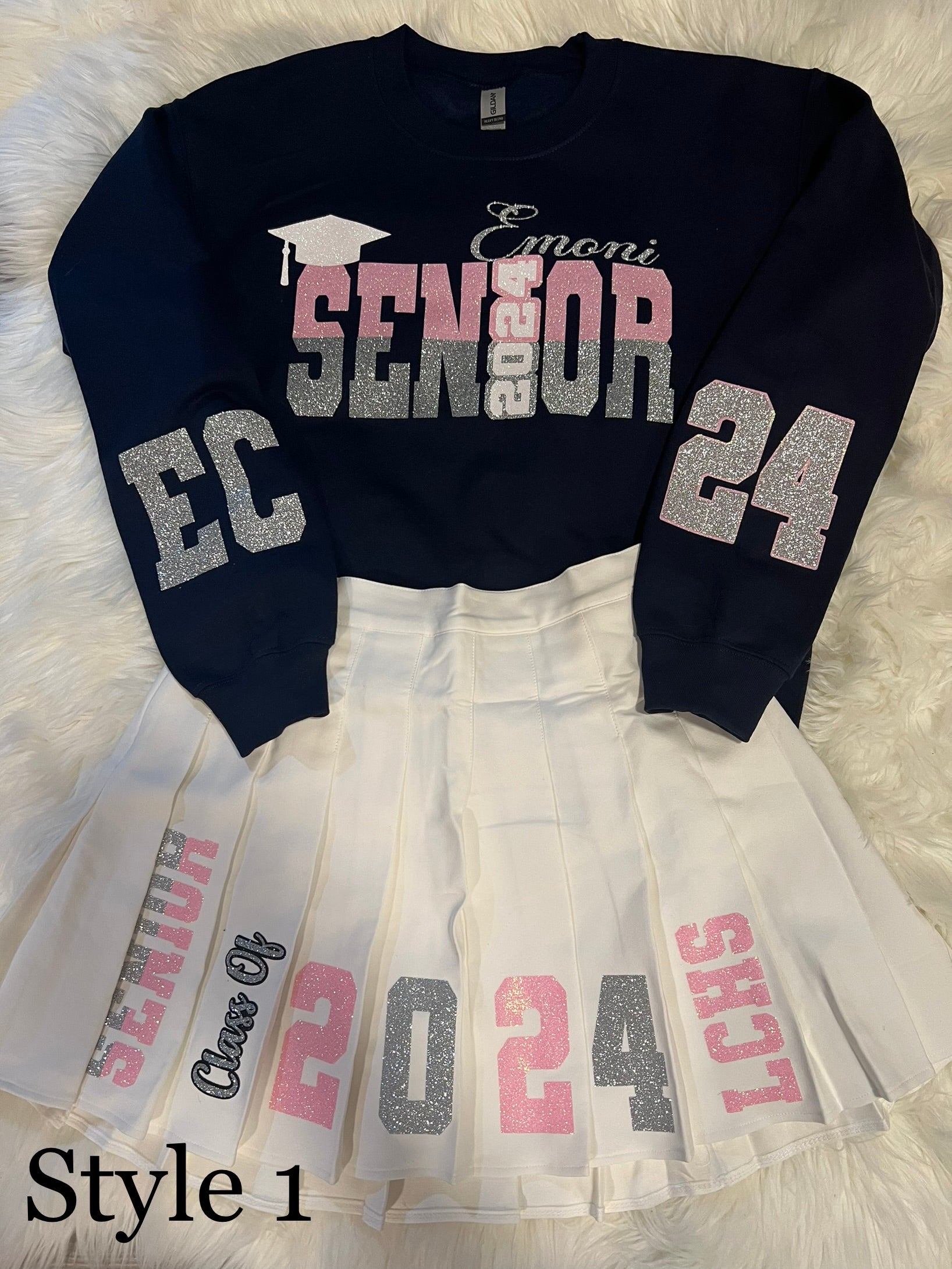 Senior skirt & Sweatshirt set