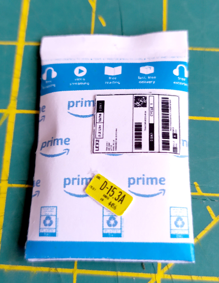 Amazon Bubble packages and label