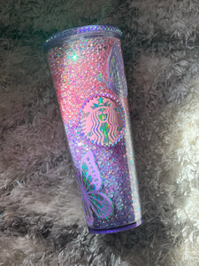 Butterfly Kisses Bling Tumbler